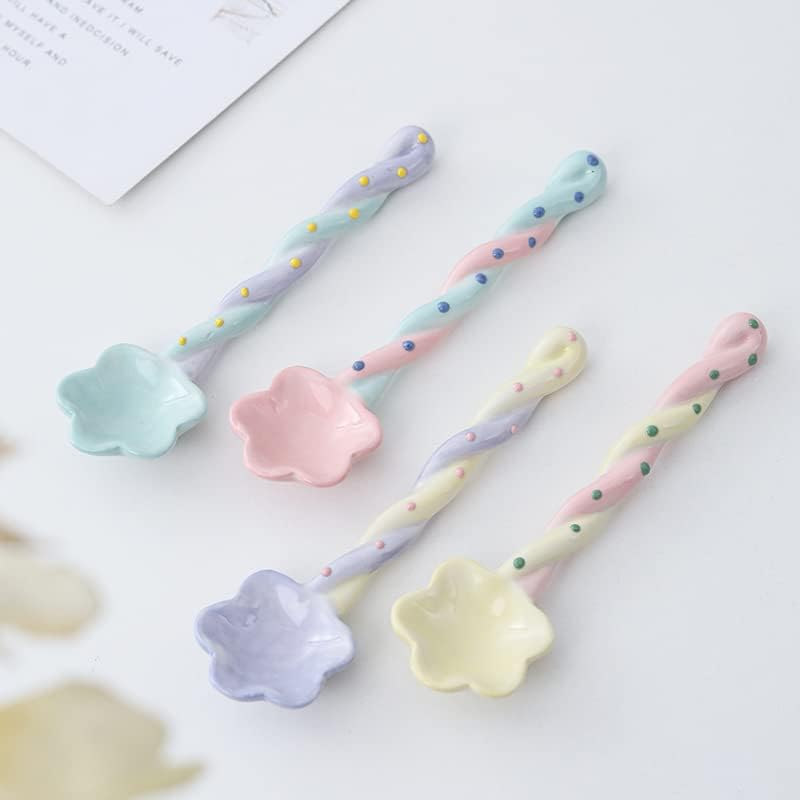 Pastel Star Spoons Set
