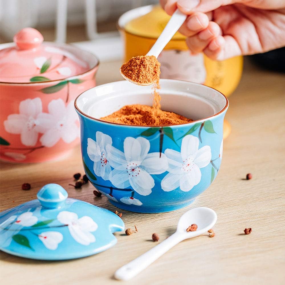 Blossoming Sugar Bowl & Spoon