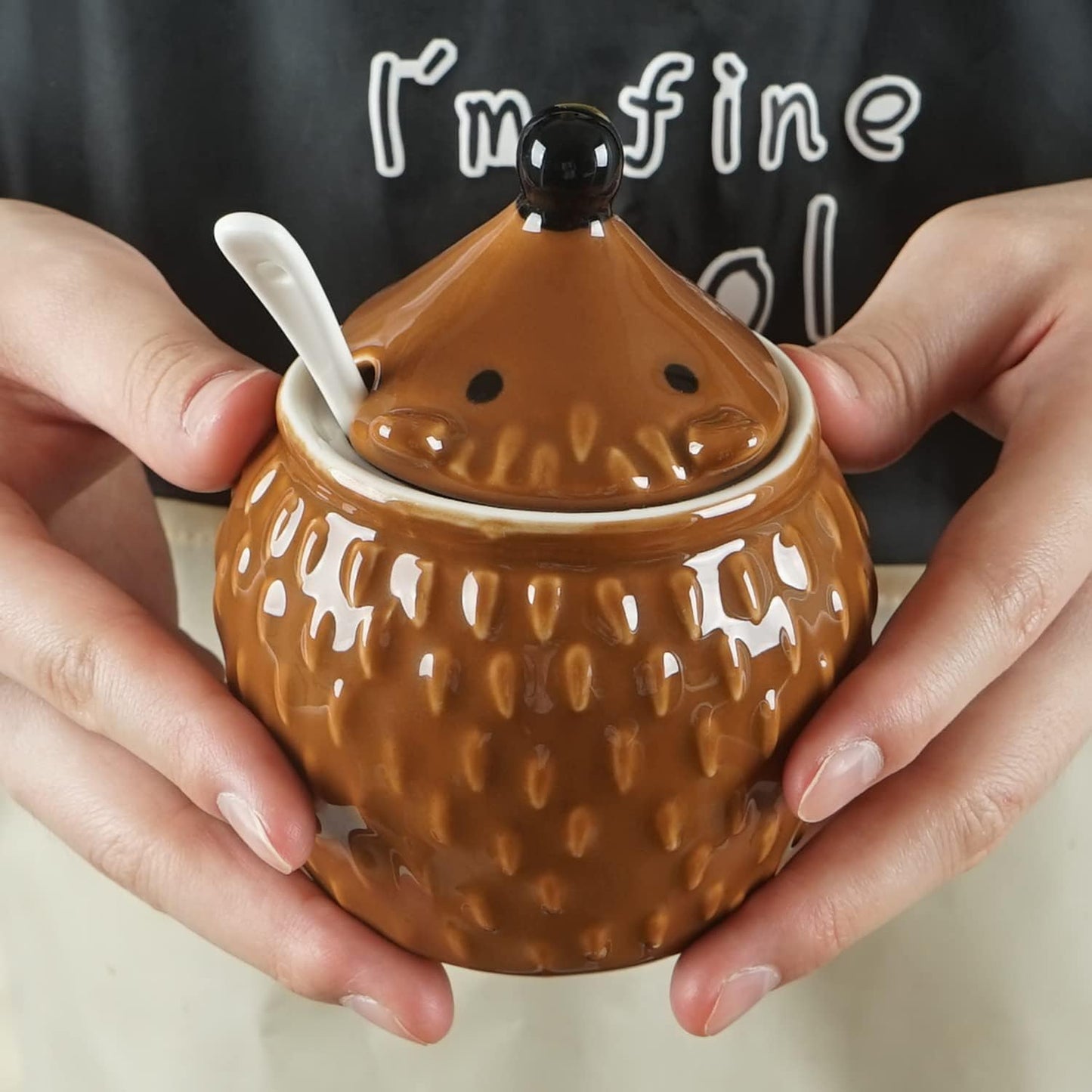 Hedgehog Sugar Bowl