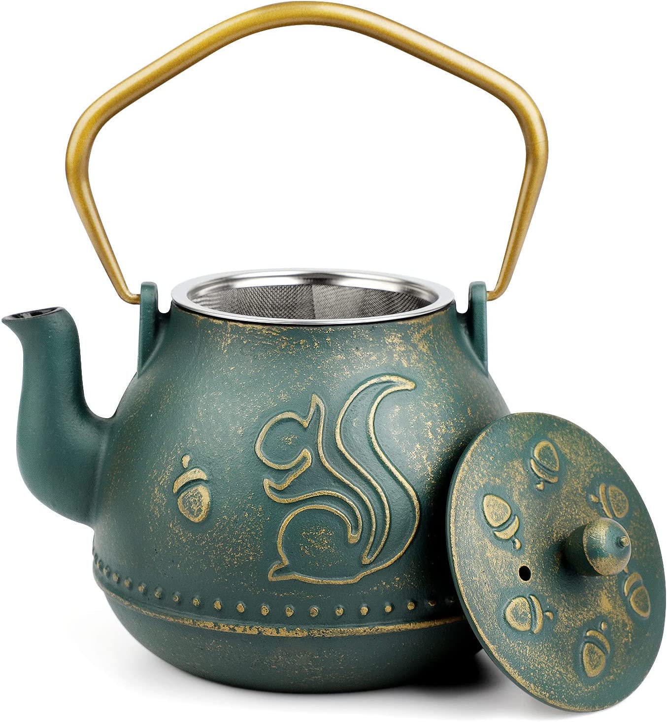 Cast Iron Teapot Iron Jug Coffee Pot Kohi 