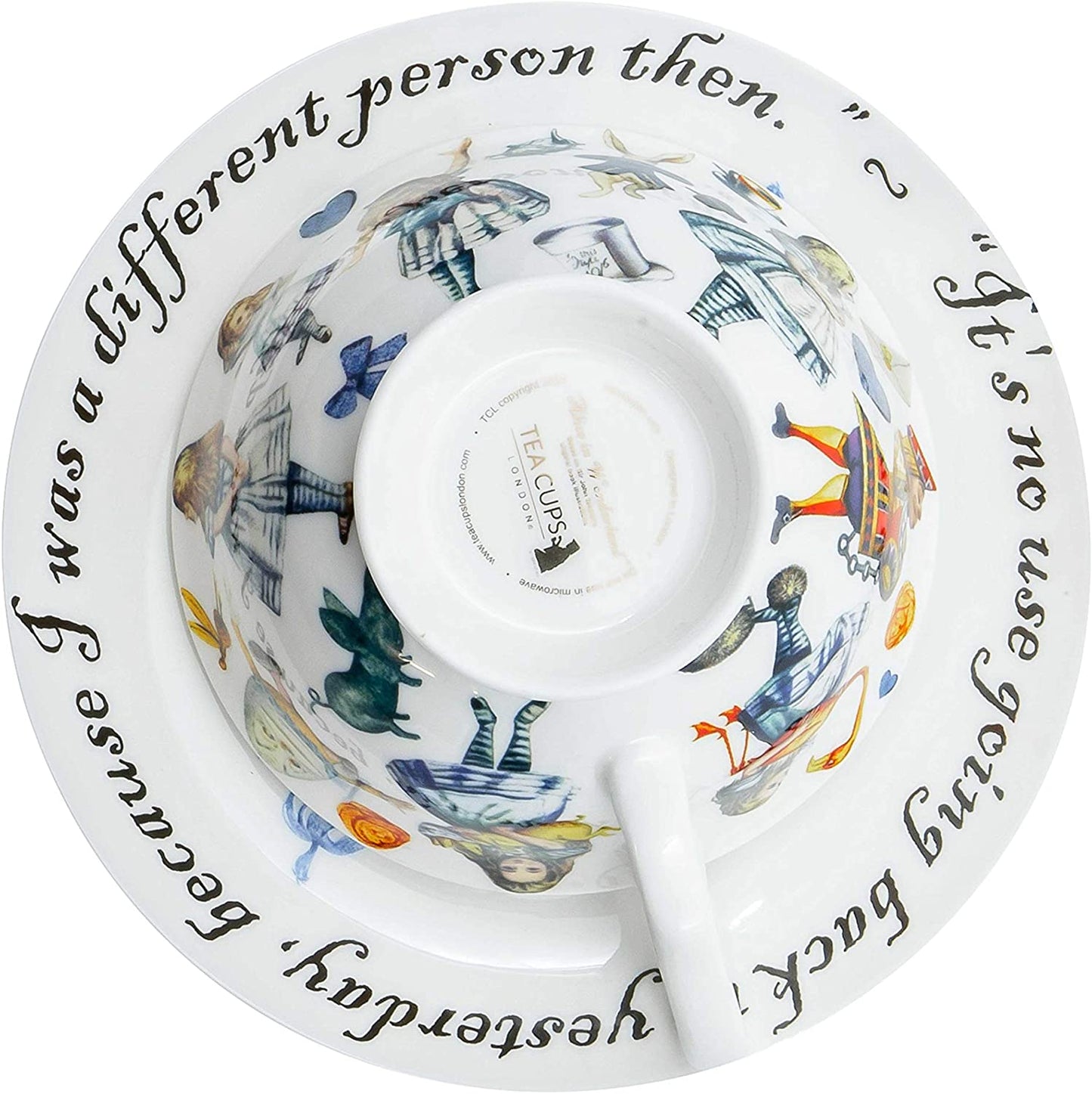 Alice in Wonderland Tea Cup & Saucer Alice, 210 ml (7 fl oz)
