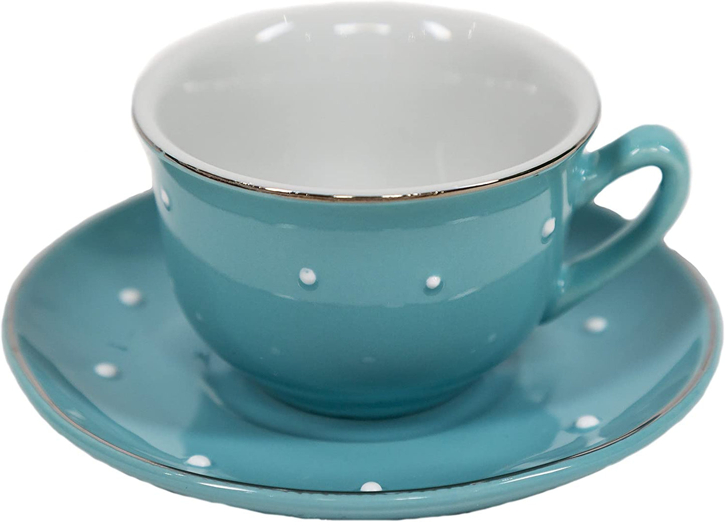 Children's Porcelain Play Tea Set - 13pcs, Blue