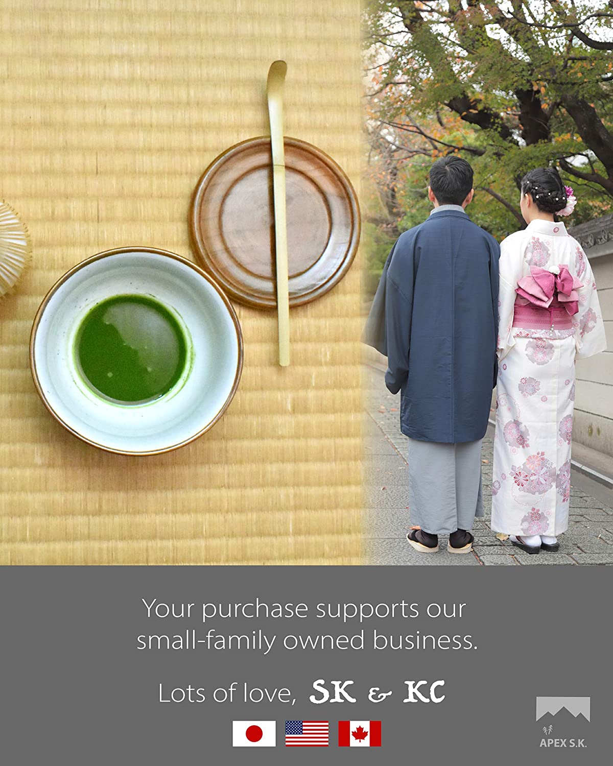 Single-Serving Matcha Tea Set