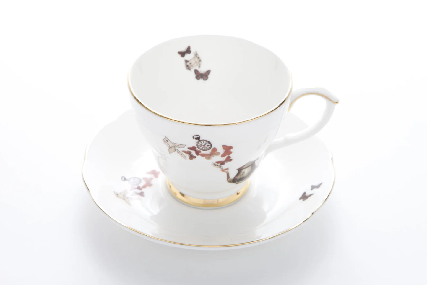 Alice in Wonderland Bone China Complete Tea Set