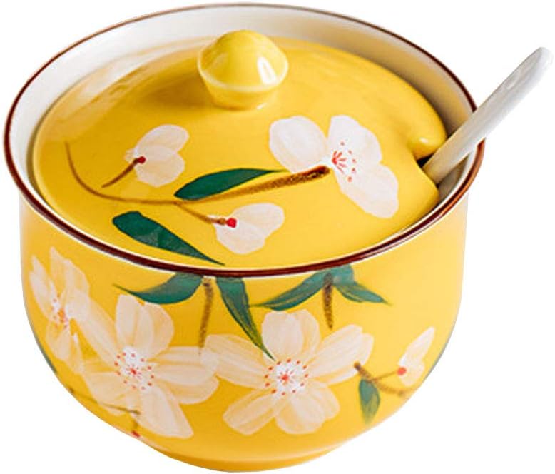 Blossoming Sugar Bowl & Spoon