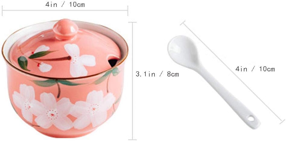 Blossoming Sugar Bowl & Spoon