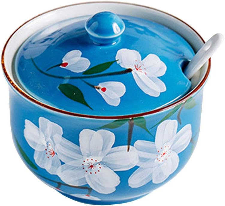 Blossoming Sugar Bowl & Spoon