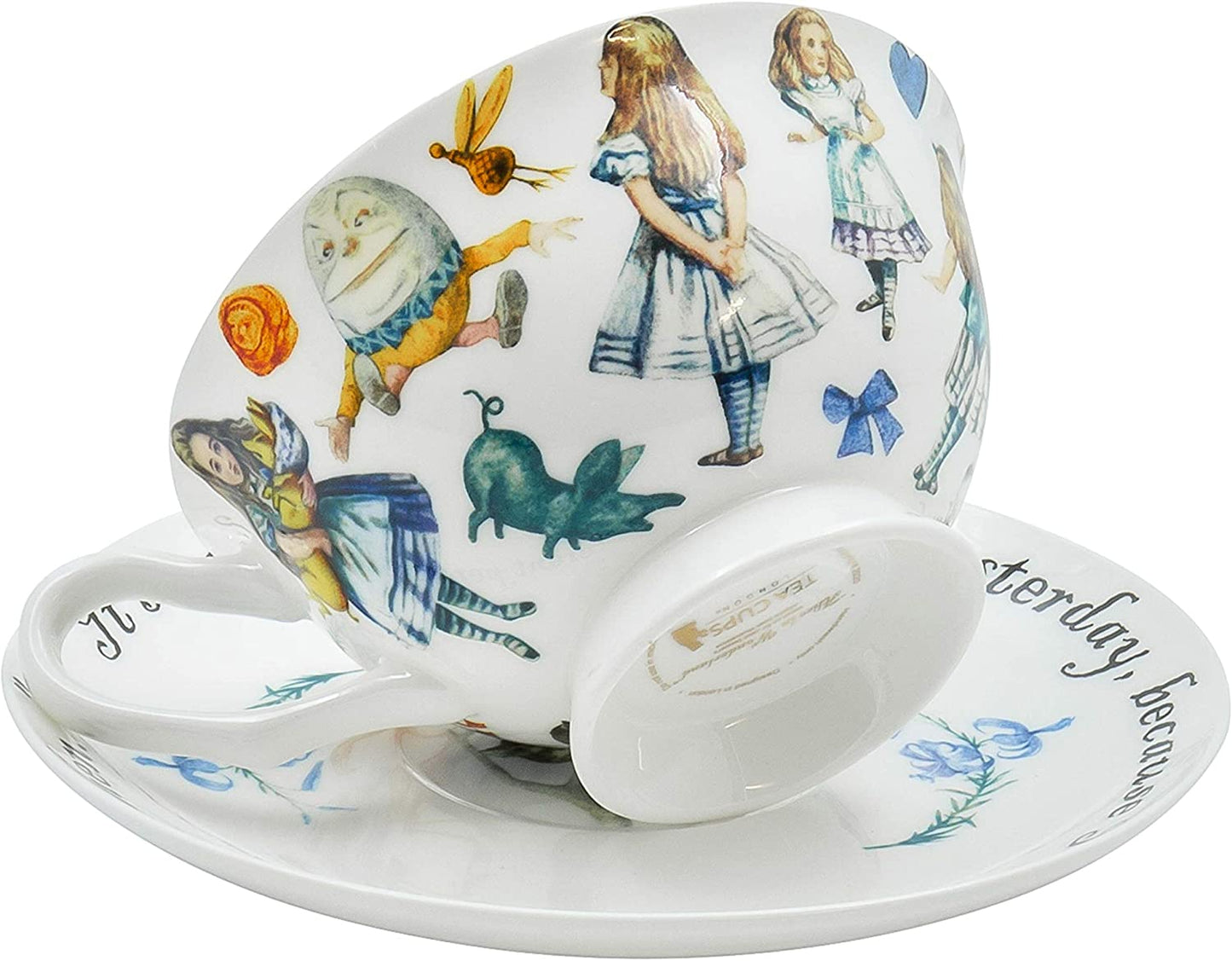 Alice in Wonderland Tea Cup & Saucer Alice, 210 ml (7 fl oz)