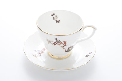 Alice in Wonderland Bone China Complete Tea Set